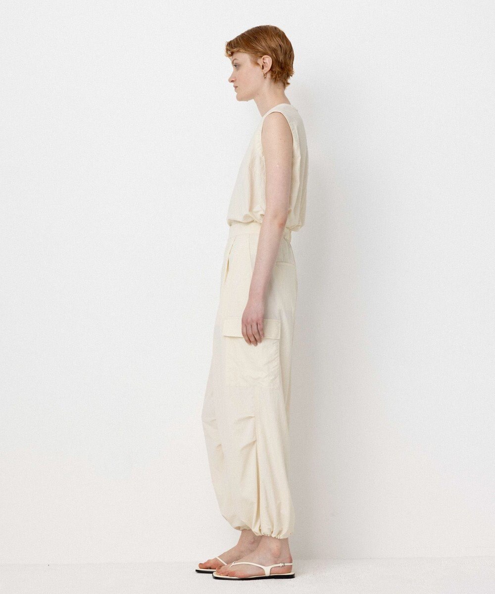 NAVE 【ReNAVE・洗える/撥水加工/接触冷感/UVケア/セットアップ】ナイロンタスラン カーゴパンツ 