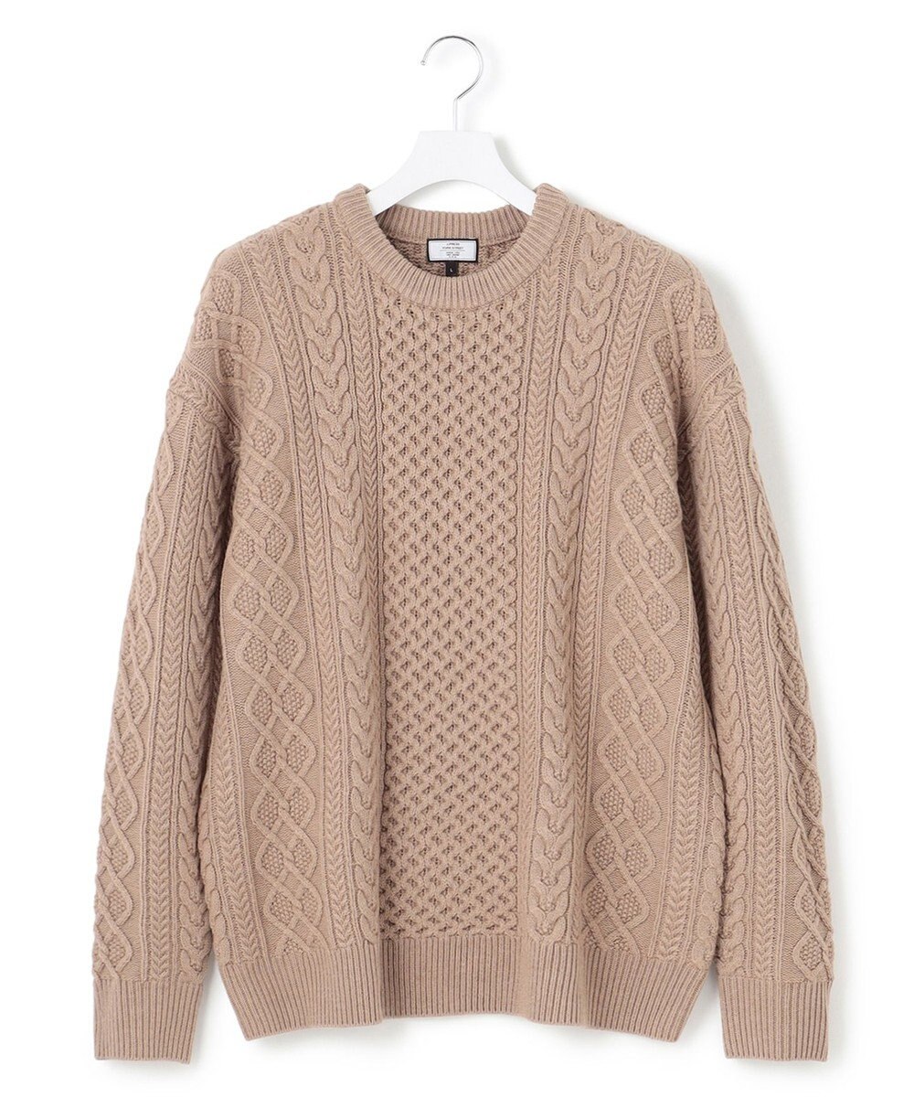J.PRESS YORK STREET 【UNISEX】アランケーブルニット 