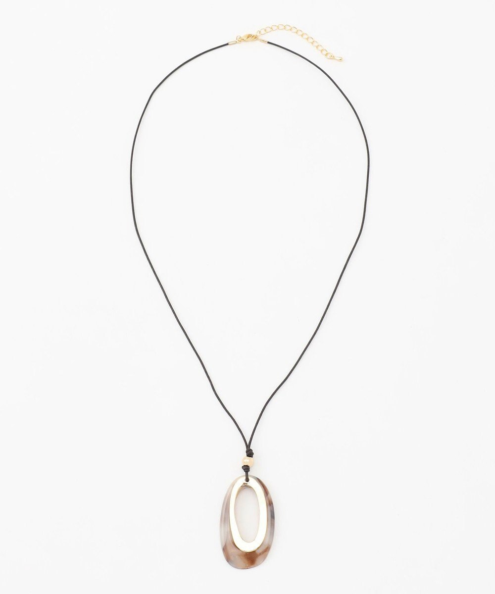 ANY マーブルフープネックレス 