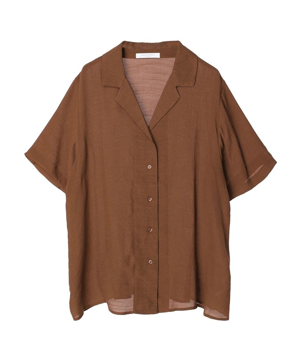 Green Parks ゆったり開襟シャツ 