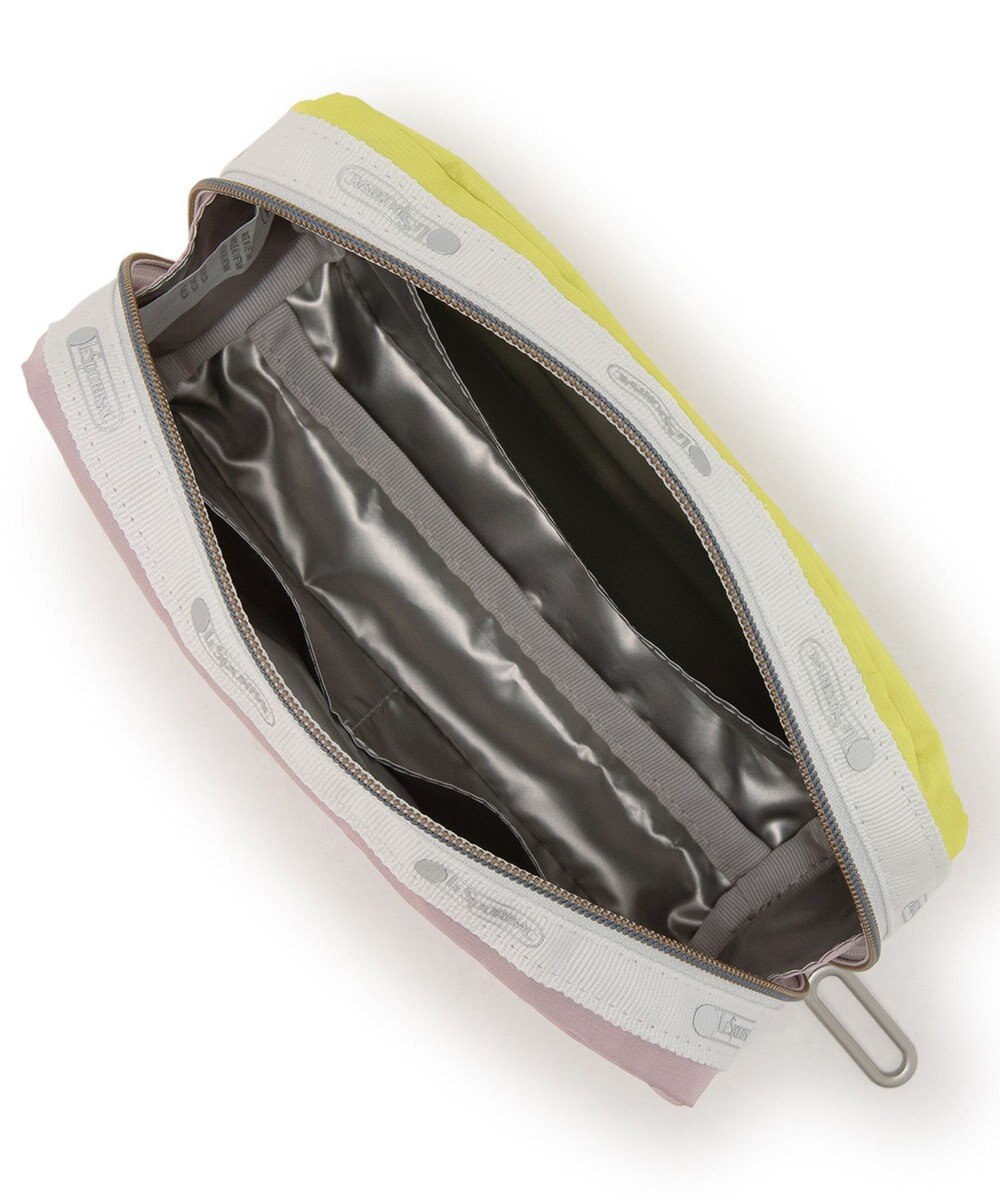 LeSportsac ESSENTIAL COSMETIC/シルバーピンク/ライムライトC 