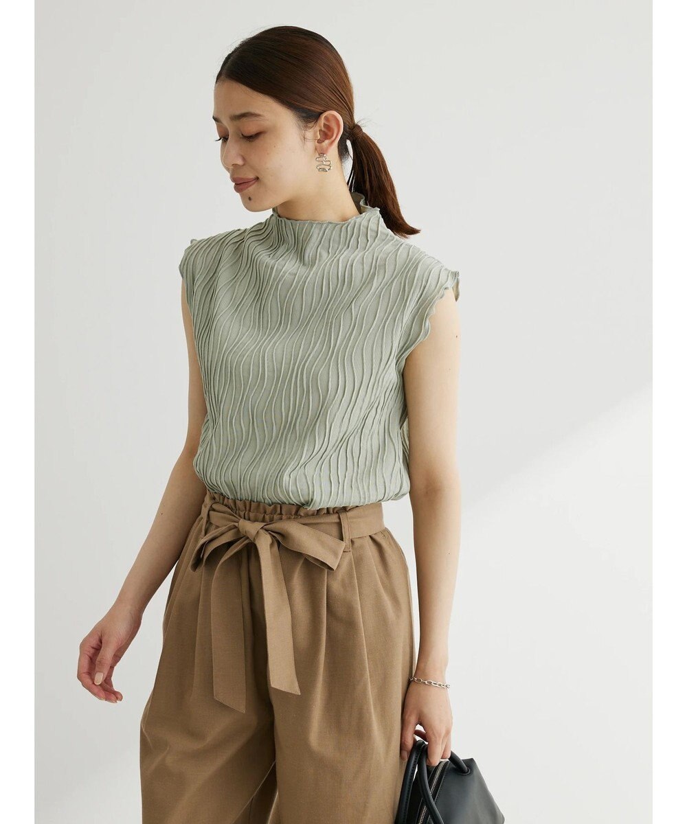 Green Parks ・Ｐｅｔｉｔ　Ｆｌｅｕｒ　ウェーブメロープルオーバー 