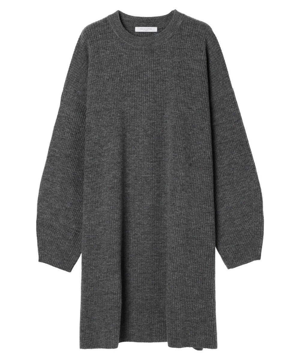 Green Parks リブニットミニワンピース 