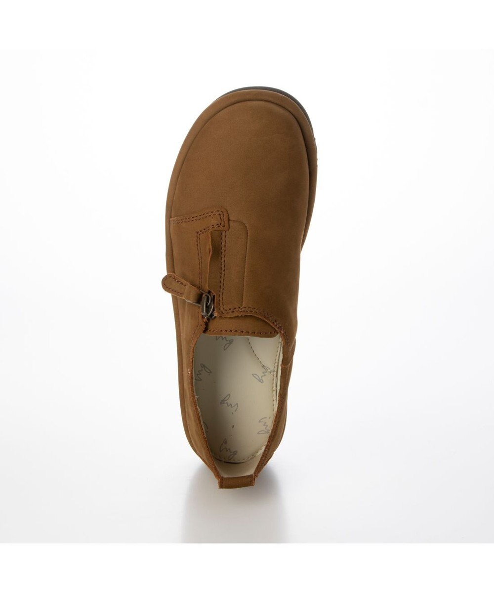 ing <ing>【サスティナブル】サイドファスナーデザインシューズ 