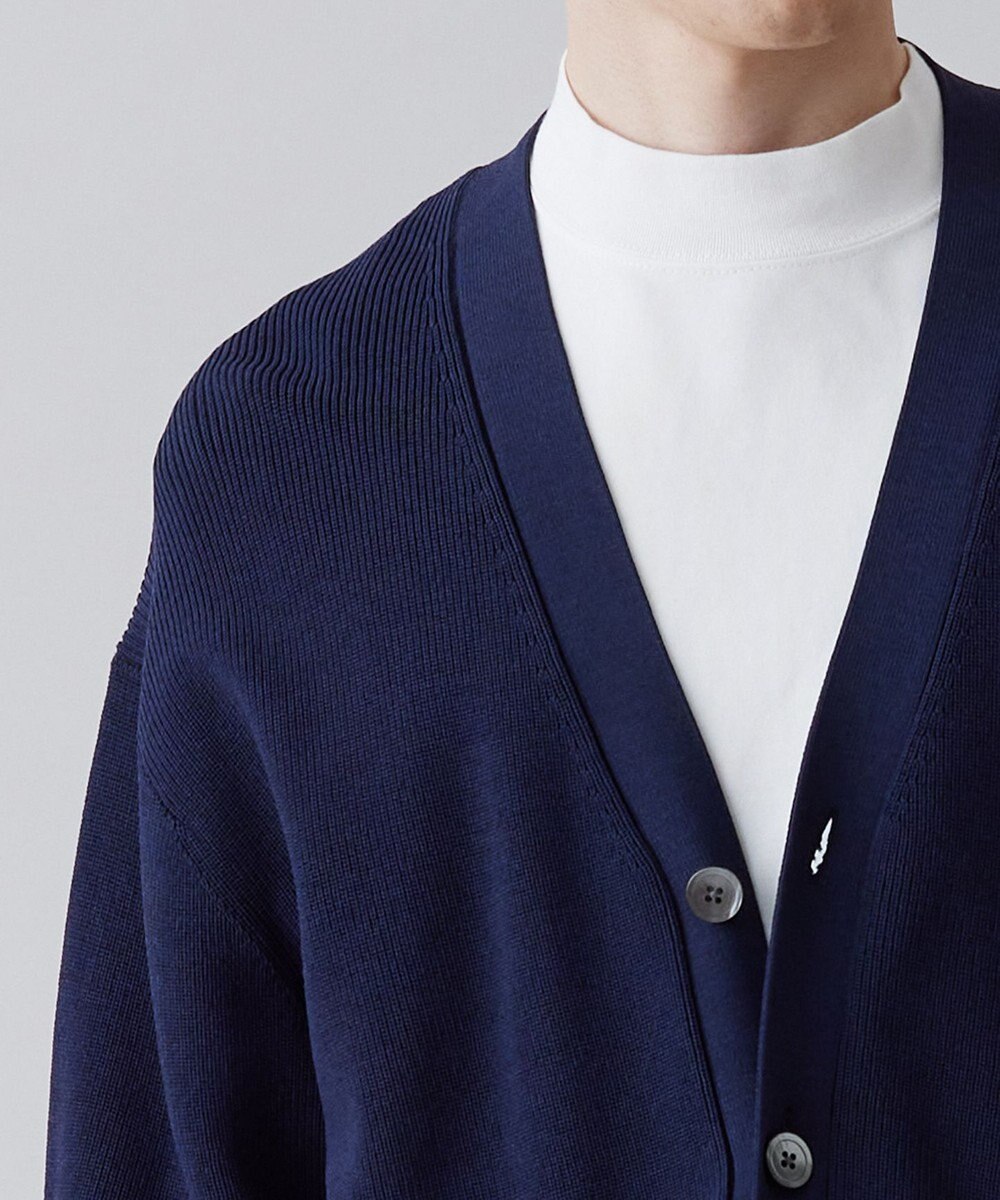 UNFILO MENS イージーケア ニットカーディガン [23年春夏商品] 