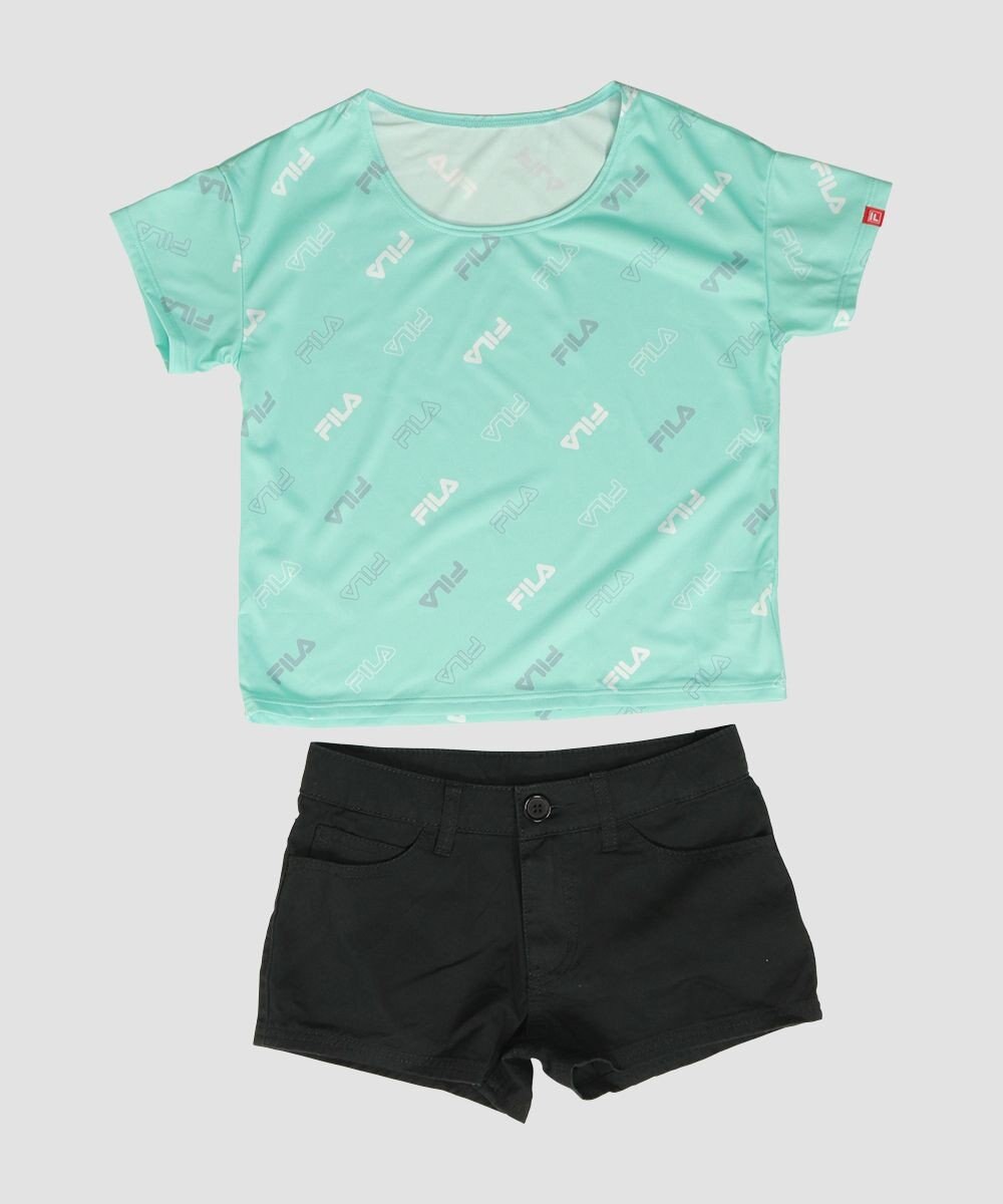 OP／FILA 【FILA】Ｔシャツ付きセパレート4点セット水着 