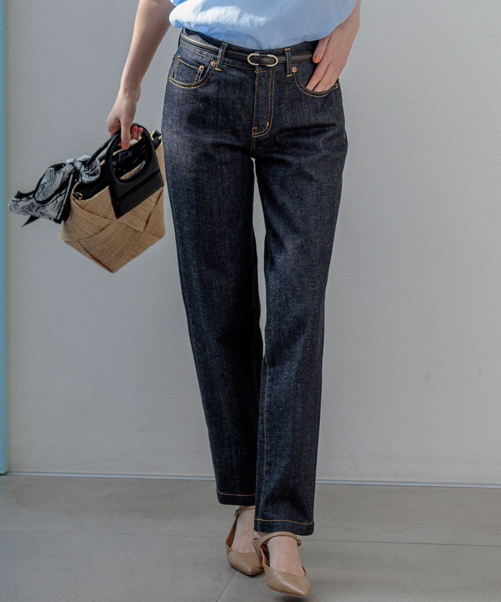 23区 S 23区DENIM ストレートフィット デニムパンツ 