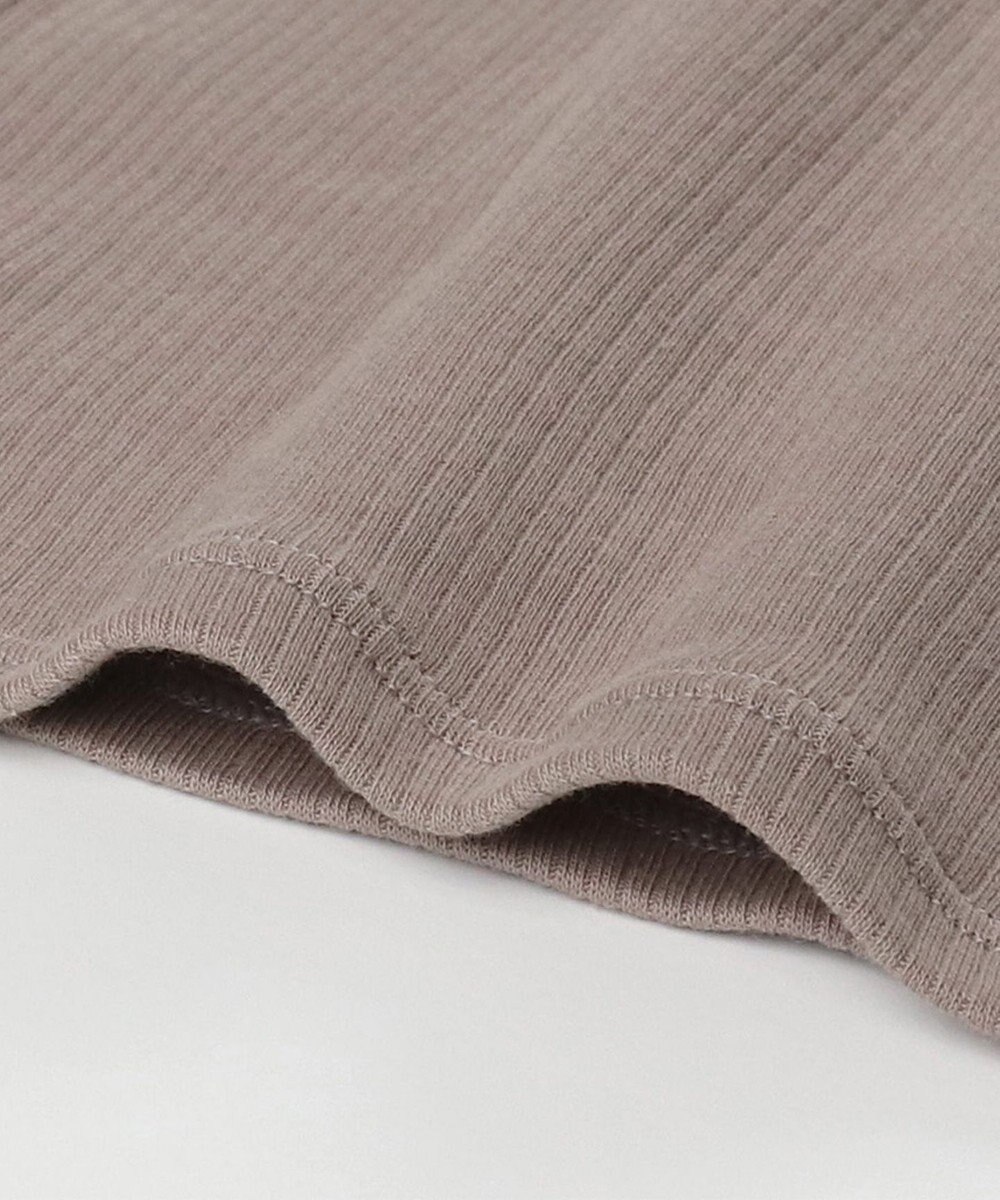 Wing インナー オーガニックコットン100％(身生地) ブラがひびきにくい 【綿の贅沢 オーガニック リブタイプ】 キャミソール EL1061 ウイング／ワコール 