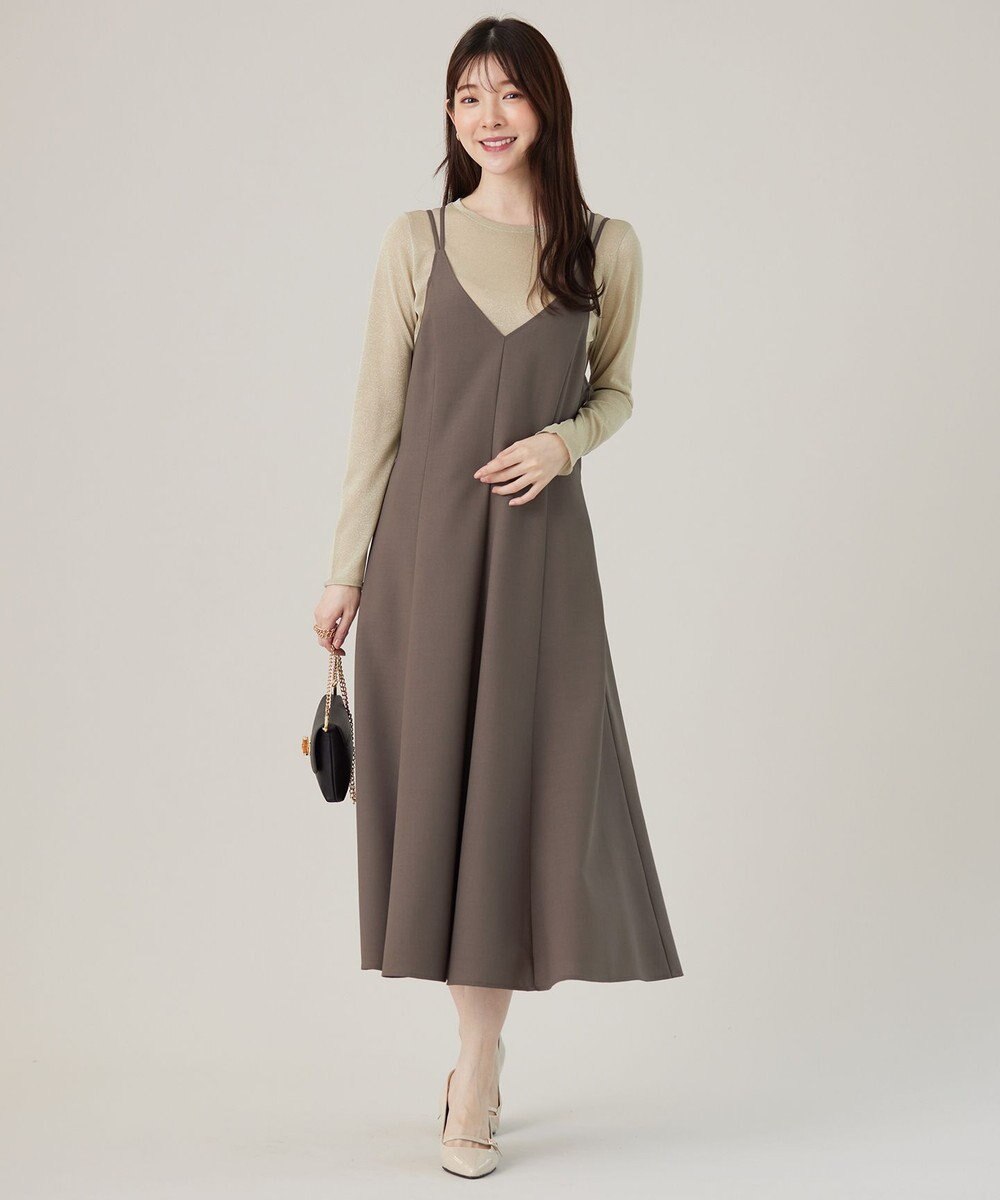 ANY SIS 【洗える】シアーラメ インナー 