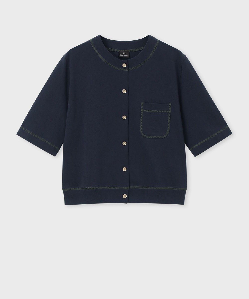 Paul Smith コットン ジャージー カーディガン 