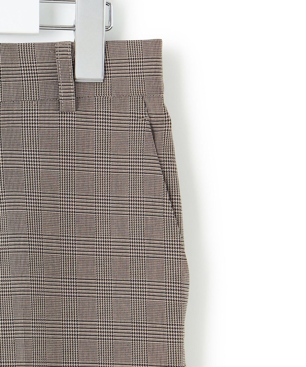 23区 S 【洗える】ドライ2WAYストレッチ チェック テーパードパンツ 