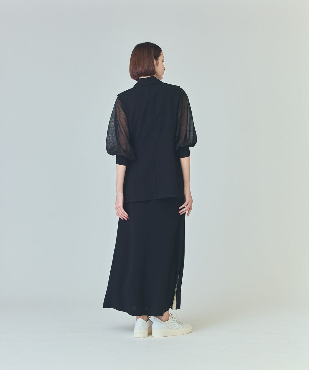 GRACE CONTINENTAL トリアセテーラードジレ 