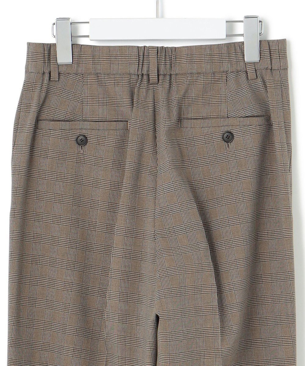 23区 S 【洗える】ドライ2WAYストレッチ チェック テーパードパンツ 