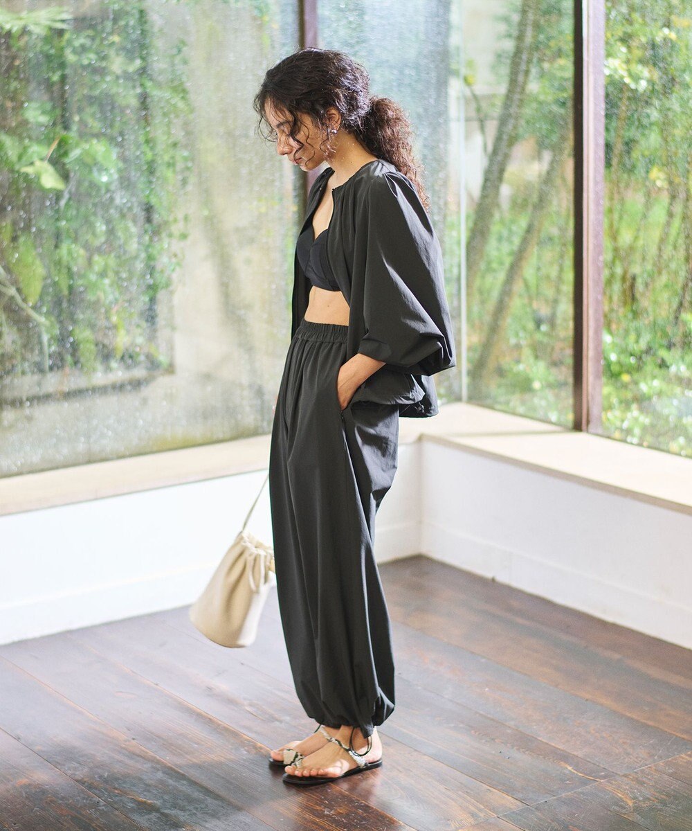 #Newans 【UVカット・撥水】ワイドパンツ ラッシュガード 