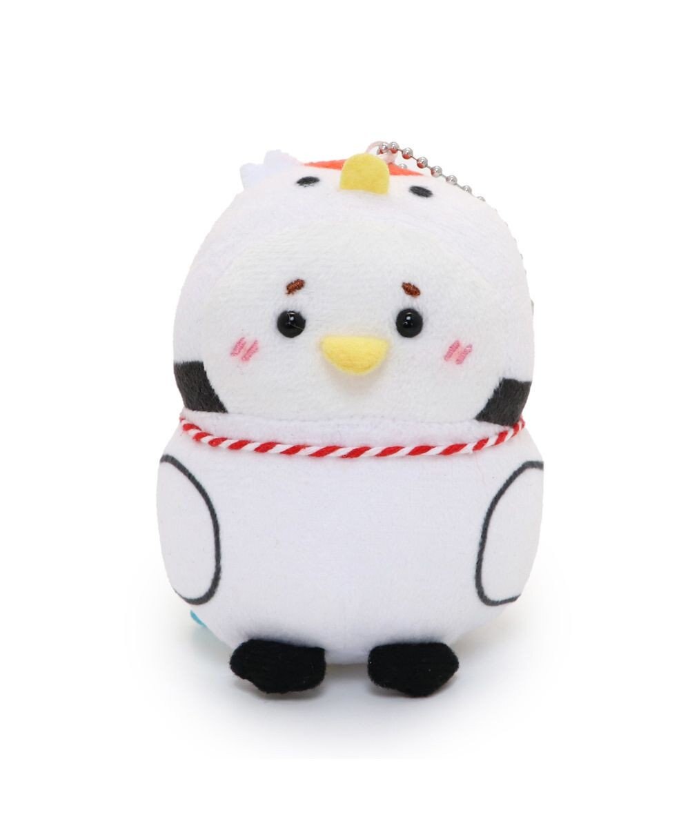 Mother garden しろたん 縁起物キーホルダー 《鶴らむね》 単品 