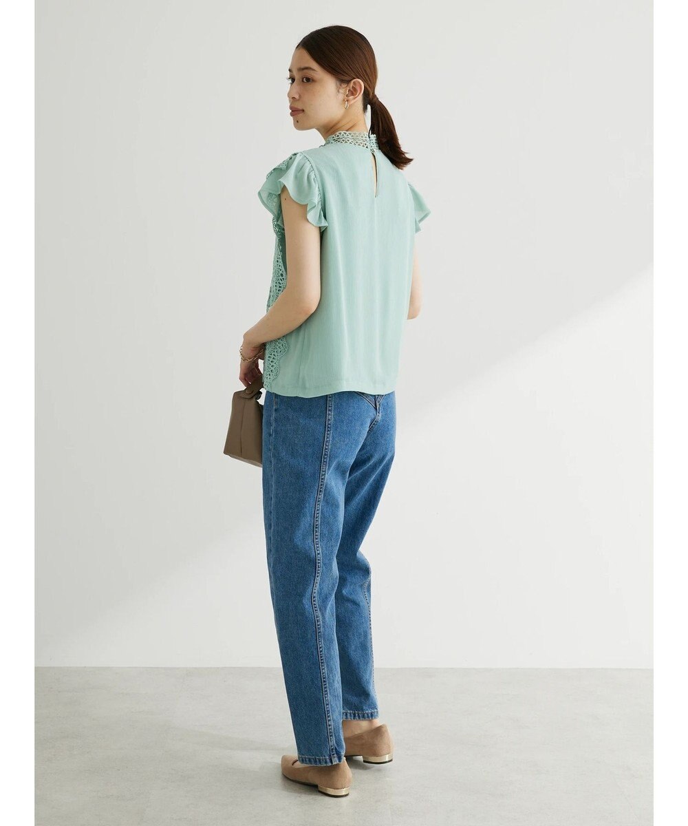 Green Parks ・ＥＬＥＮＣＡＲＥ　ＤＵＥ　イロイロレースブラウス 