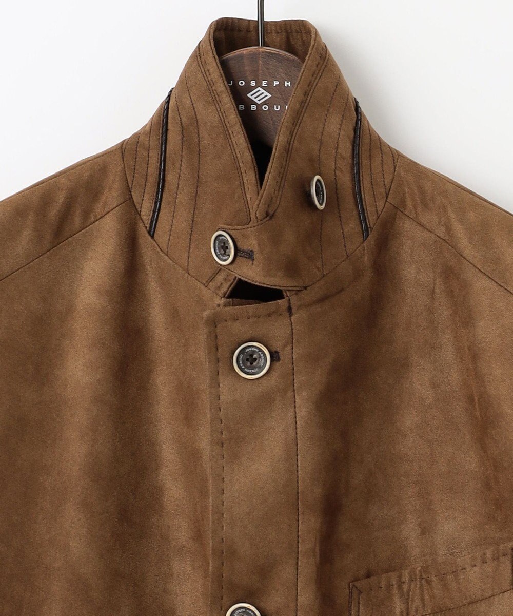 JOSEPH ABBOUD 【キングサイズ・軽量/スウェードタッチ/撥水】ライトスウェード ジャケット 