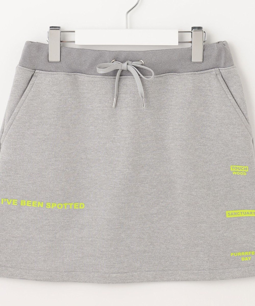 PW CIRCULUS 【WOMEN】【洗える/軽量】裏毛 ロゴ スカート ゴルフウェア レディース 