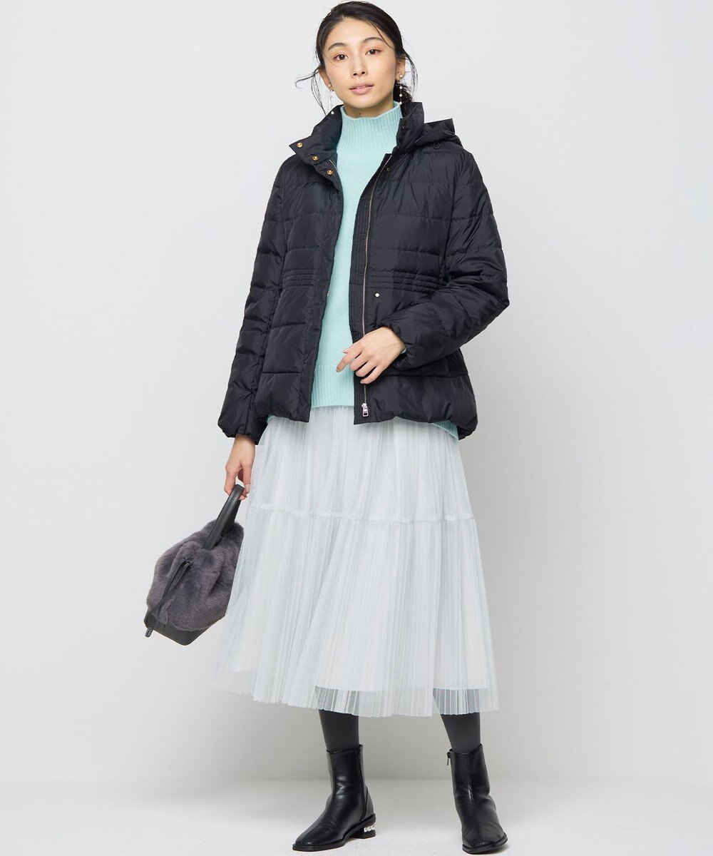 組曲 S ライトタフタショートダウンコート 