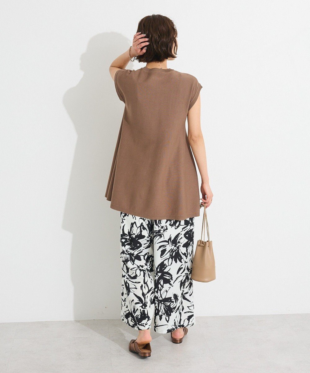 CRAFT STANDARD BOUTIQUE ファンクショナルノースリーブフレアニットプルオーバー 