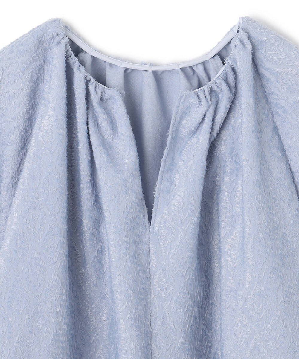 BEIGE， 【洗える】CROISETTE / ジャカードブラウス 