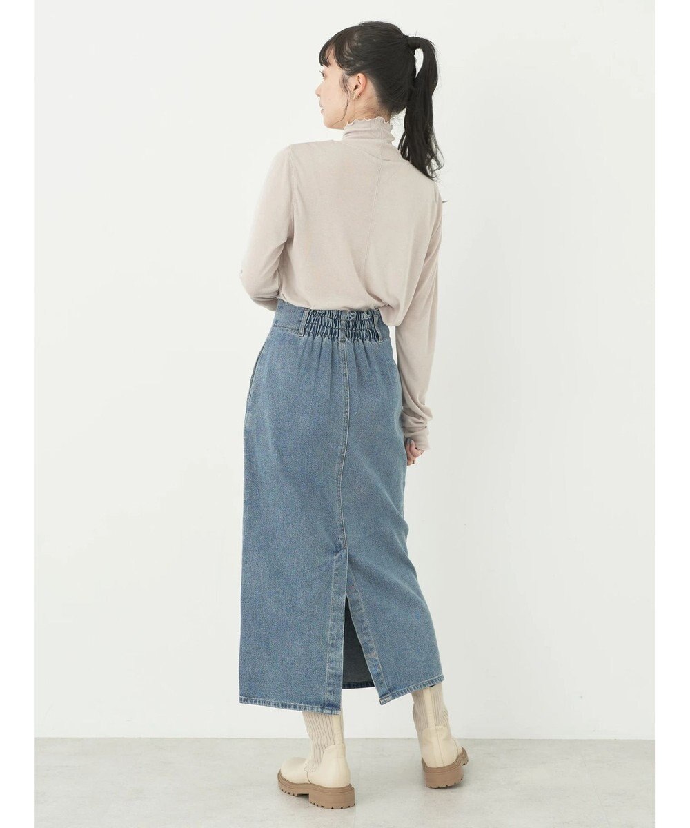 earth music&ecology シアータートルネックプルオーバー 