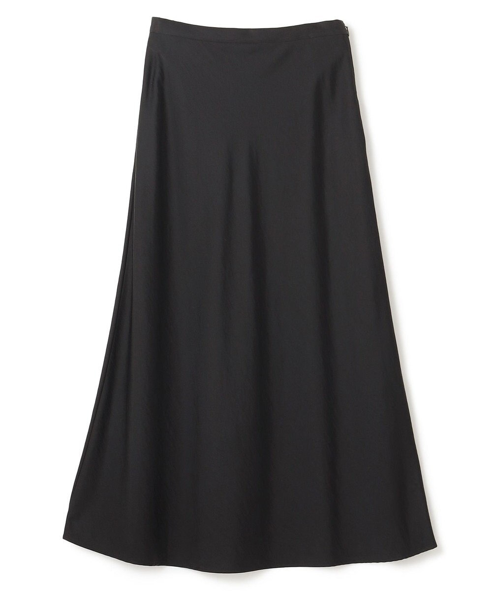 uncrave 【洗える】サテン フレアスカート（uncrave STANDARD） 
