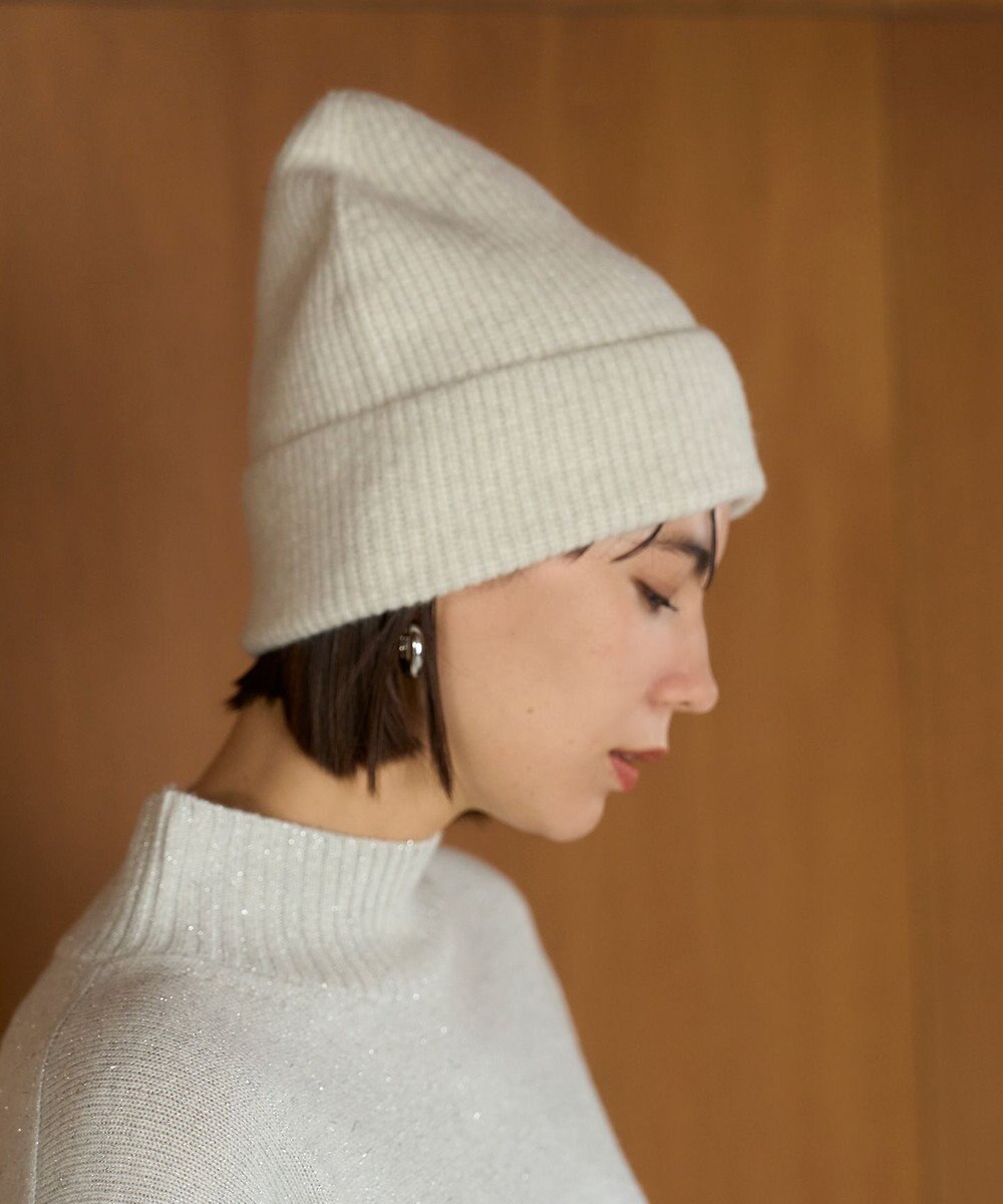 UNFILO 【WEB/一部店舗限定】ふわふわニット キャップ 