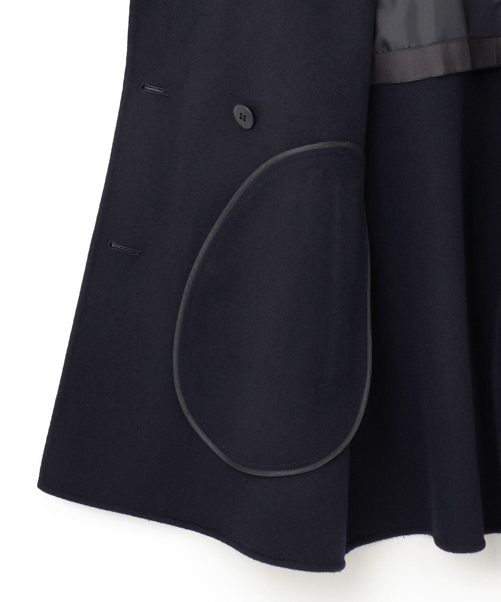 ICB L ウールリバー Pコート 