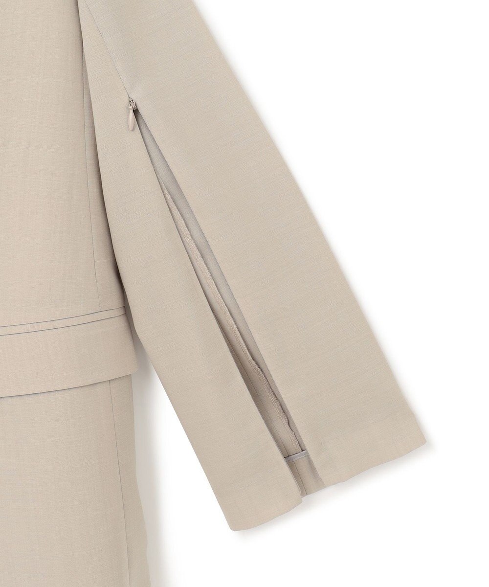 ICB 【洗える】 サマーウールトロ テーラードジャケット 