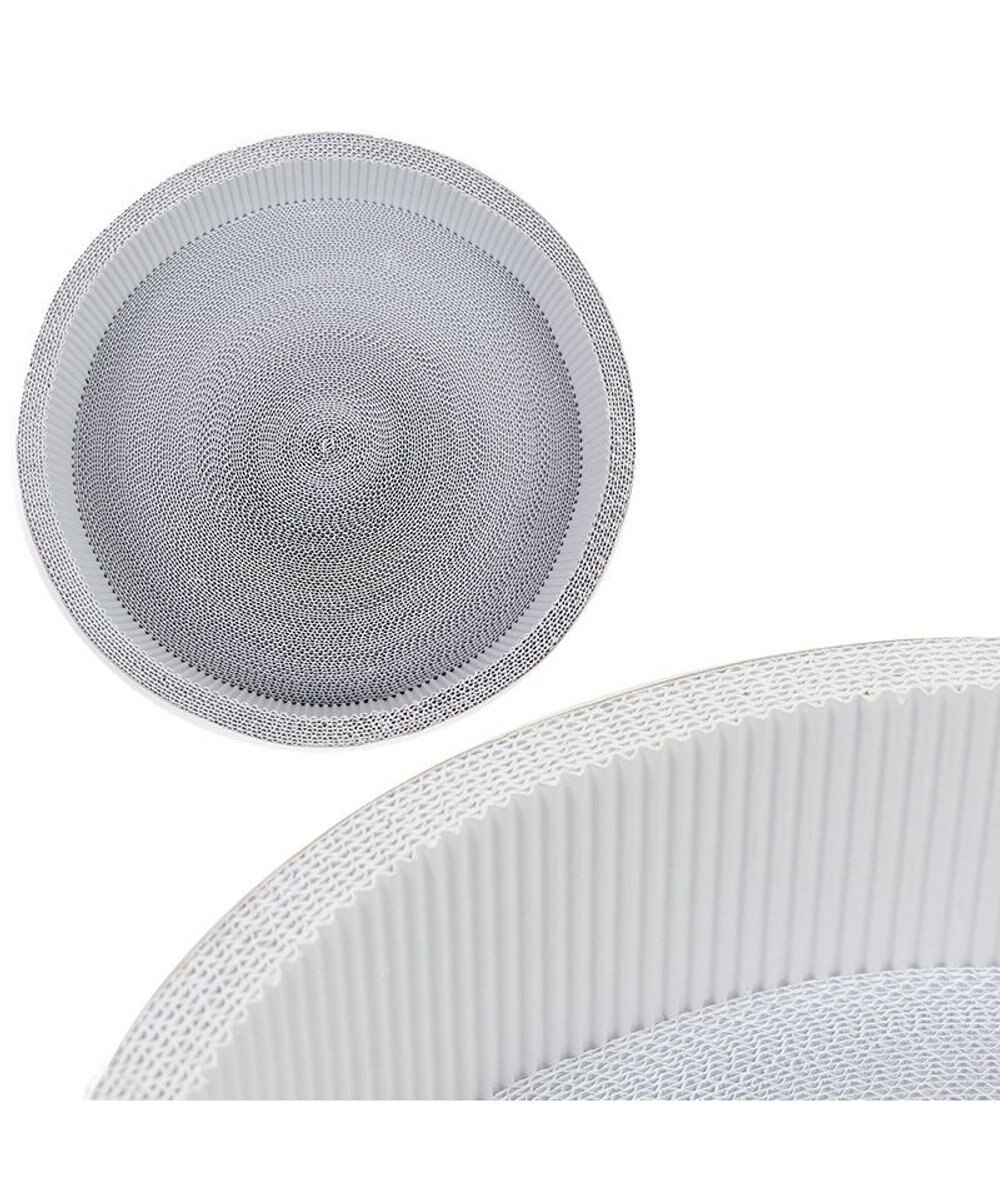 PET PARADISE  ディズニー マリー 丸型 猫爪とぎ ダンボール 《帽子箱風》 