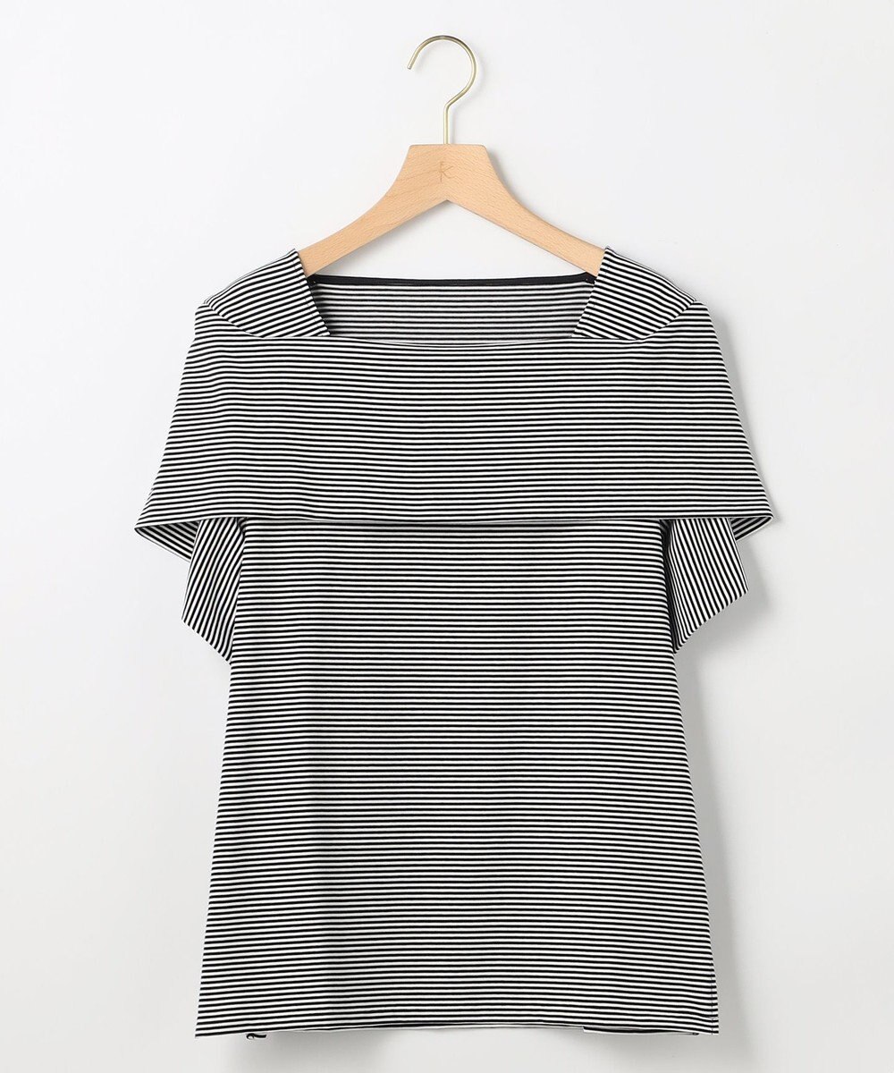 組曲 L 【先行予約】GIZAコットンオフショルダー カットソー 