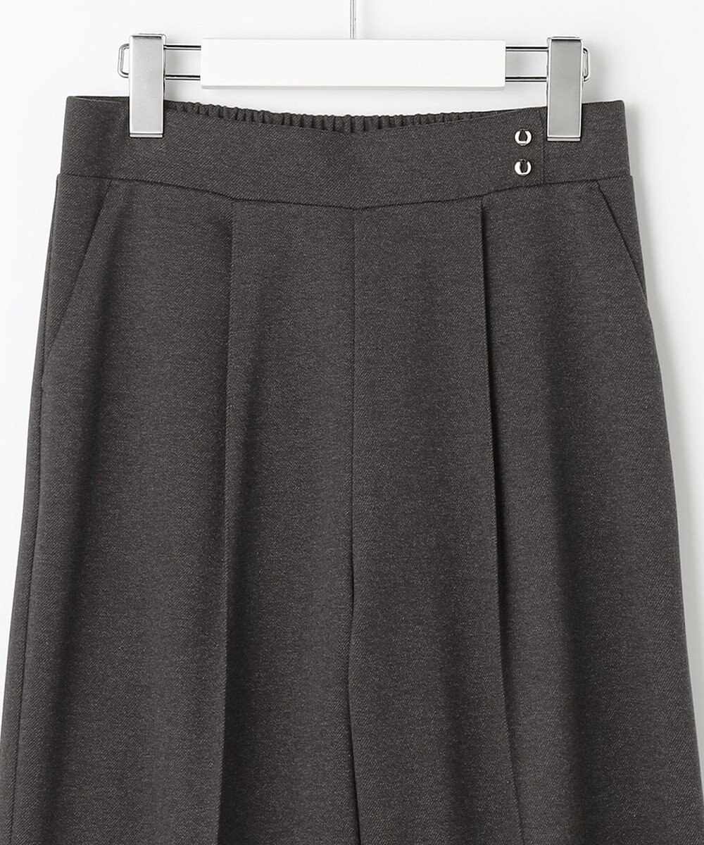 ANY SIS S センタープレスメランジ パンツ 