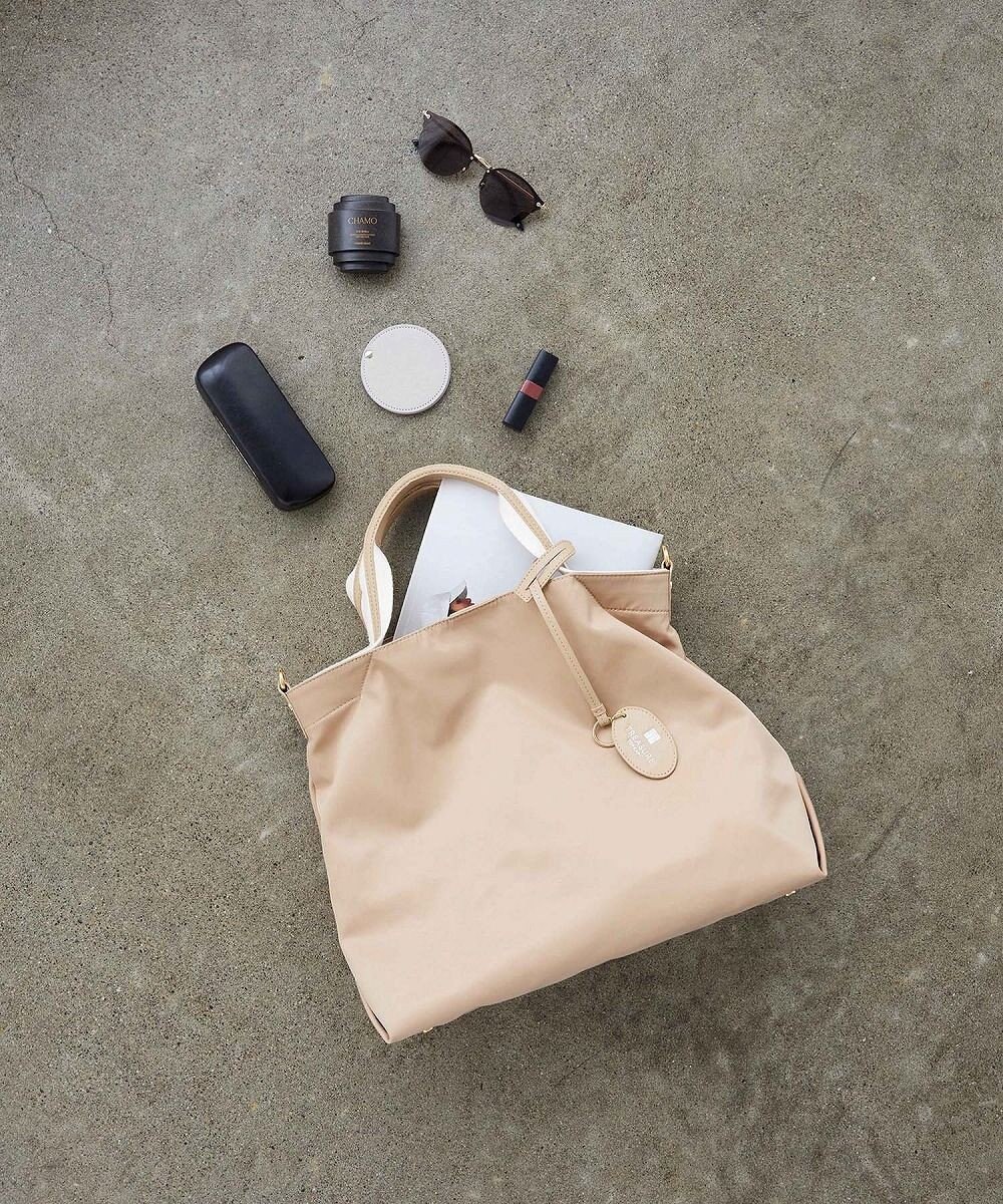 TOPKAPI 【TREASURE TOPKAPI】ストライプハンドル ナイロン 2way トートバッグ A4対応 