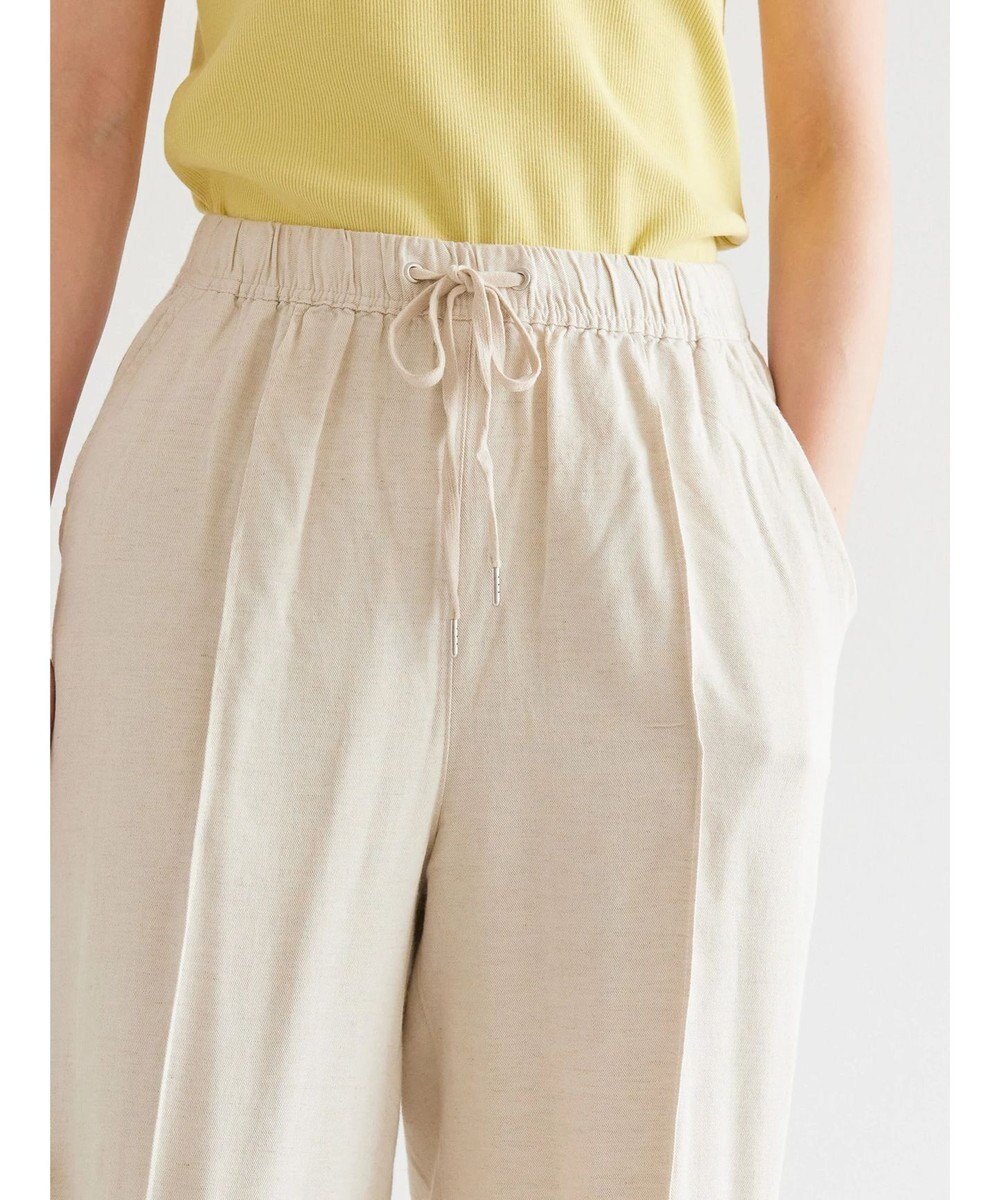 AMERICAN HOLIC リネンブレンドワイドイージーパンツ 