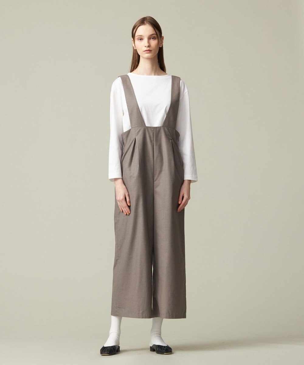 J.PRESS YORK STREET 【WOMEN】ハイウエストサロペット 