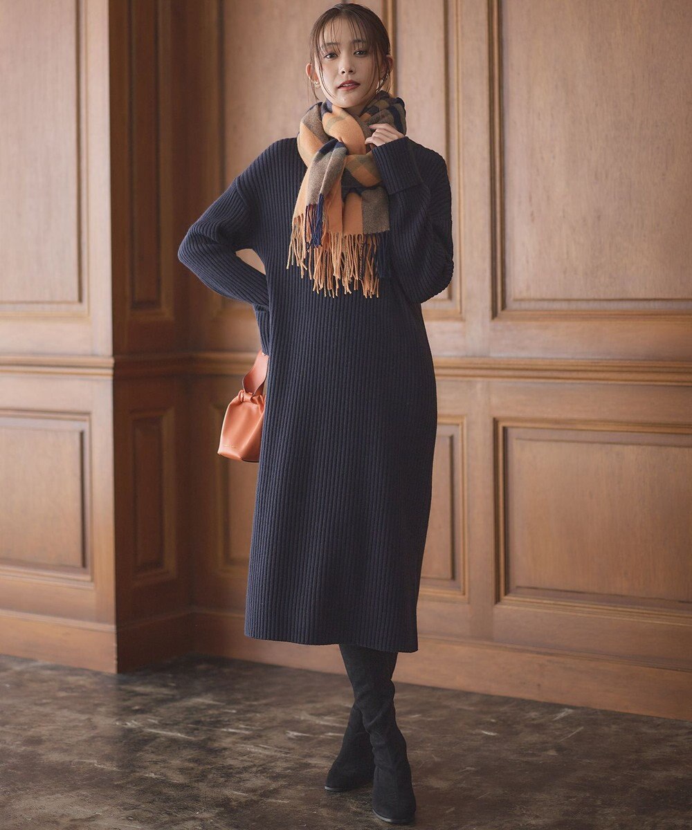 組曲 バルキーニット ワンピース 