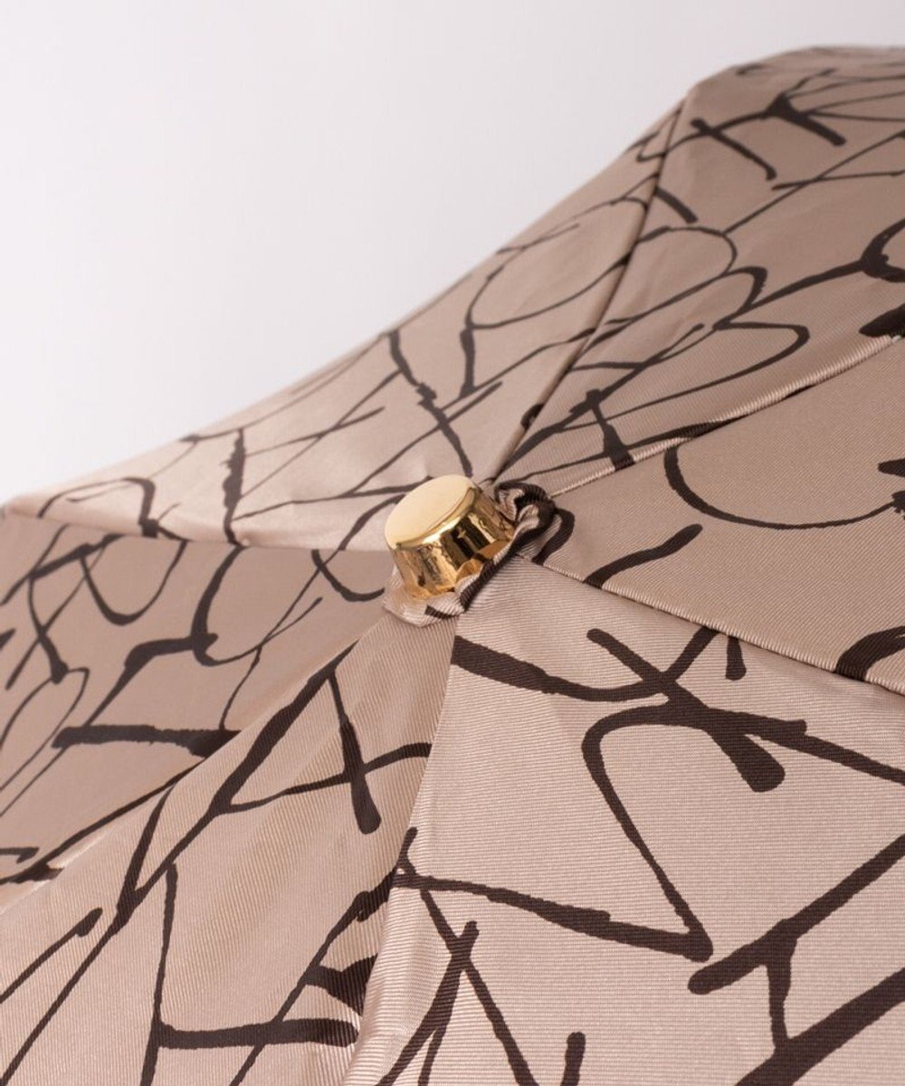 AURORA Beaurance（ビューランス）モノグラムプリント雨傘（折り畳みミニ傘） 