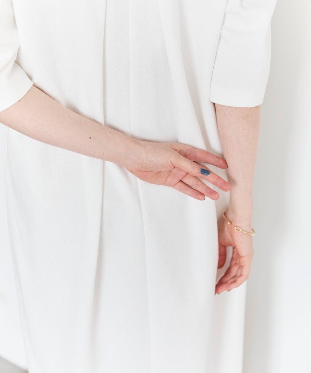 #Newans 【セレモニーにも/洗濯機可】パフスリーブロングワンピース​ 