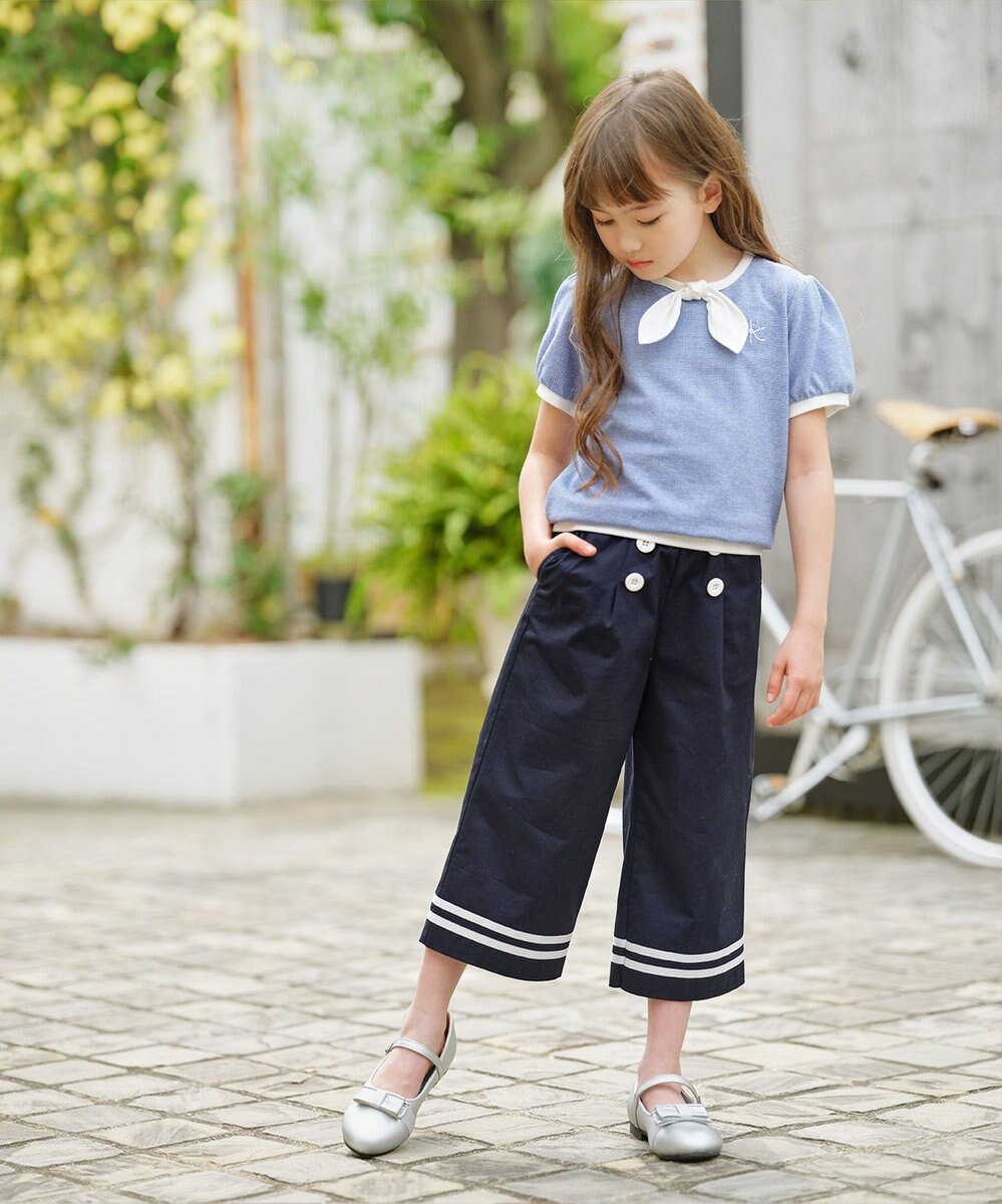 組曲 KIDS 【150-160㎝】マリンカノコ Tシャツ 