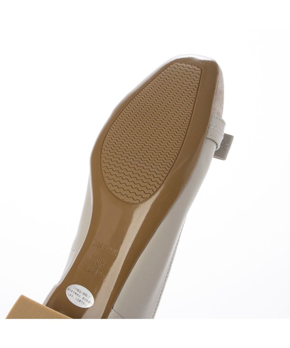 Riz raffinee 【3E】バックルリボンモチーフパンプス 