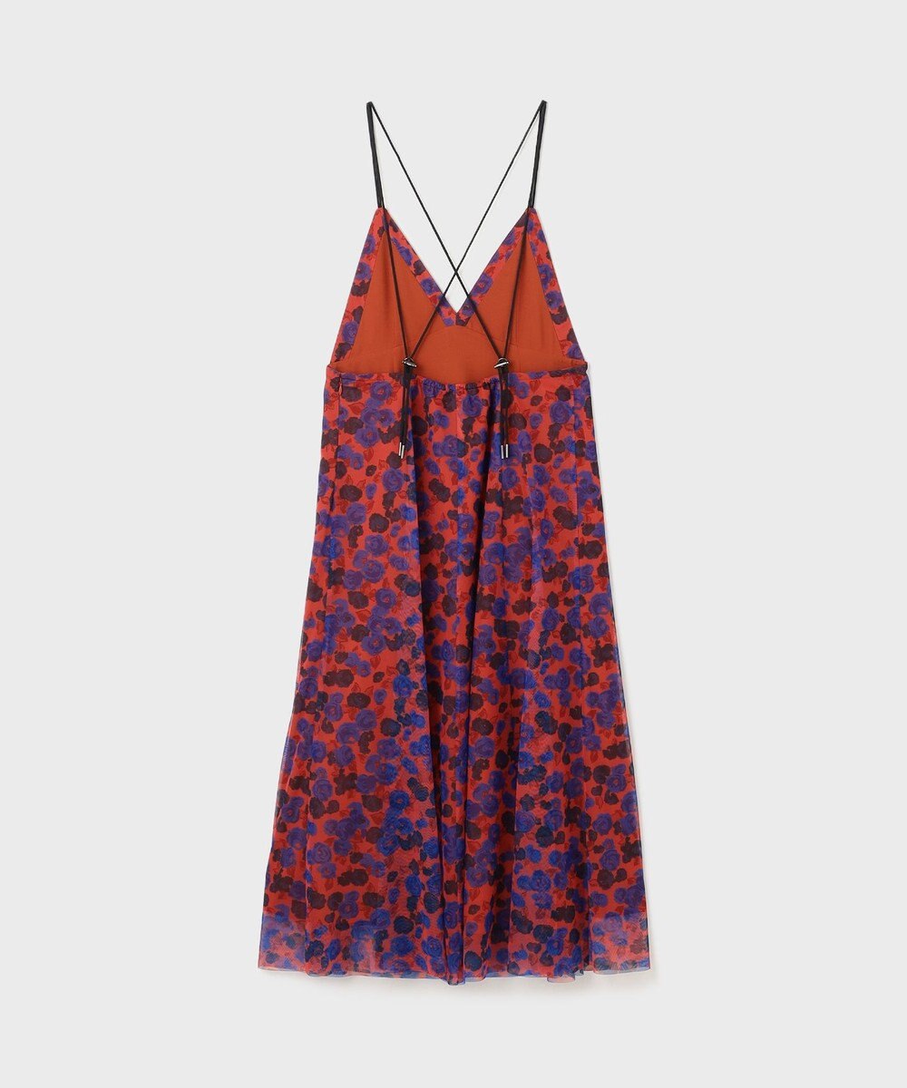 GRACE CONTINENTAL フラワーチュールプリントキャミワンピース 