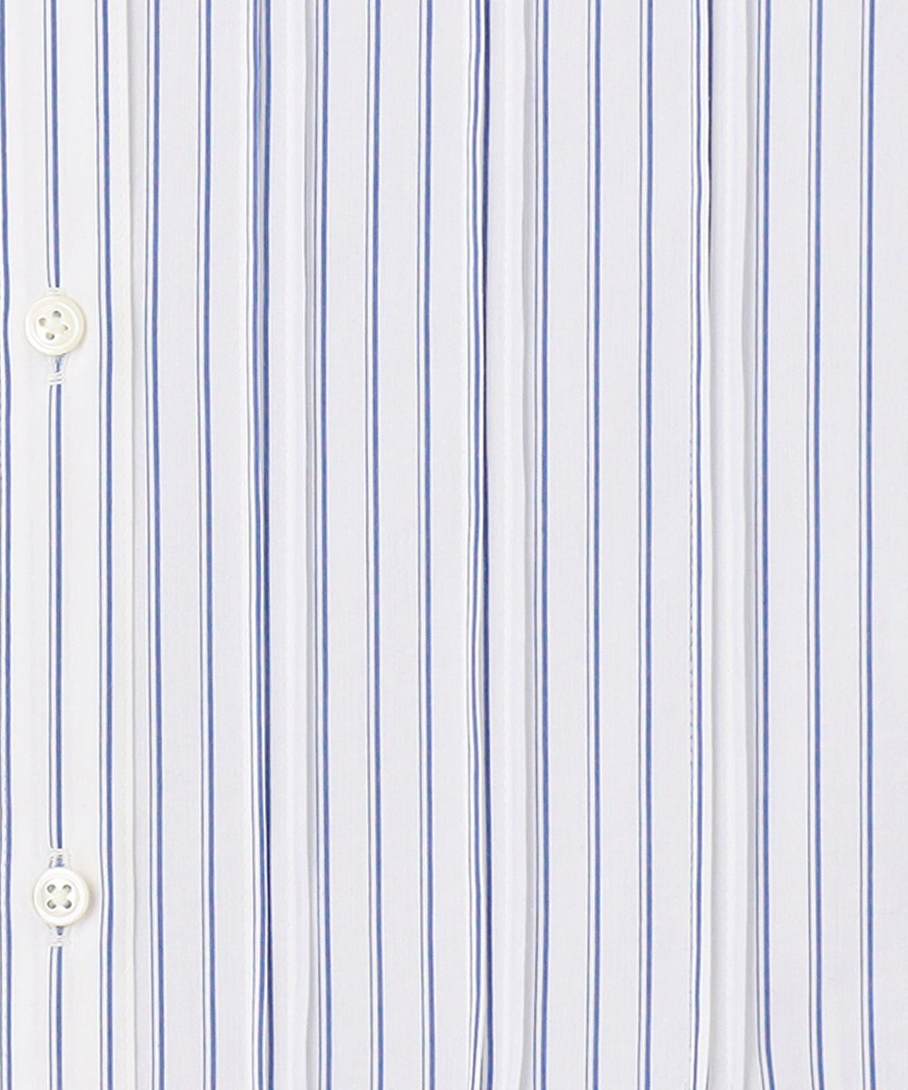 J.PRESS LADIES 【洗える】 BEZ VEGA ピンタック ストライプ ブラウス 