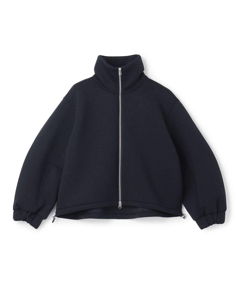 UNFILO L 【野呂佳代さん着用】BEAUTY FORM JERSEY+ ZIPブルゾン 