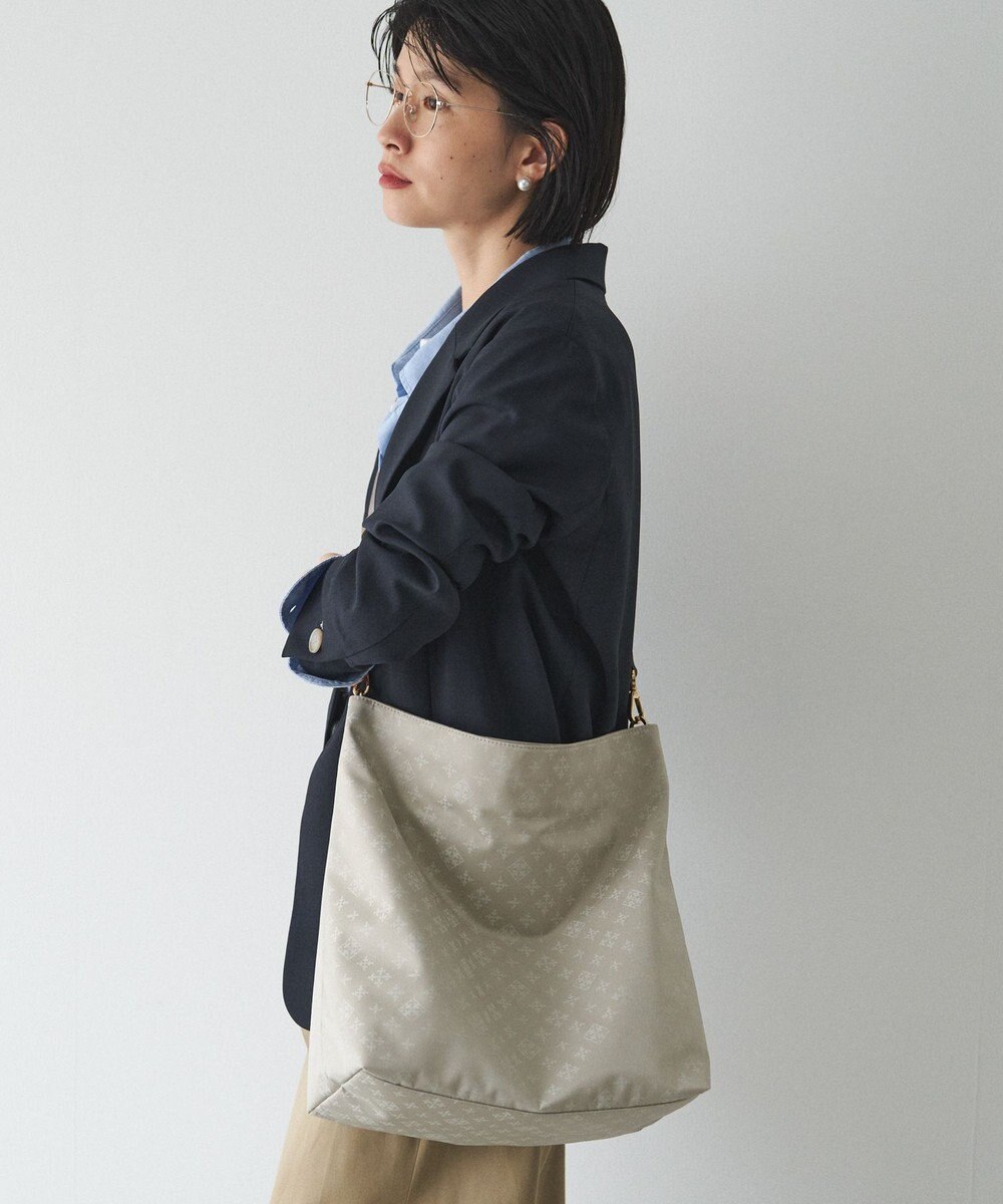 russet ナイロンジャガード2WAYショルダーバッグ(CE-1622) 