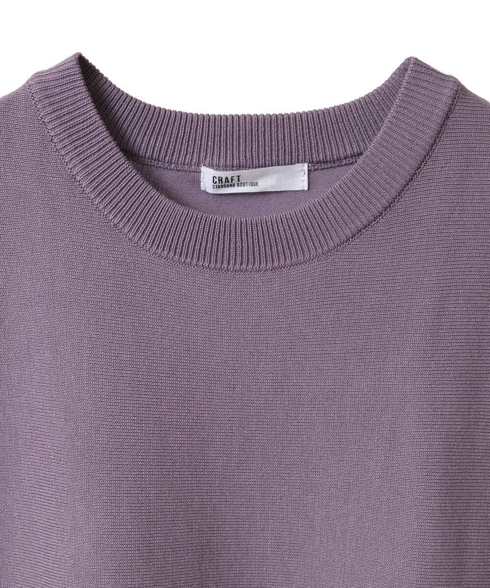 CRAFT STANDARD BOUTIQUE ファンクショナルノースリーブフレアニットプルオーバー 