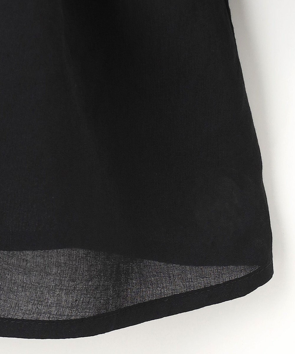 ANY SIS 【洗える】シャーリングシアー ブラウス 