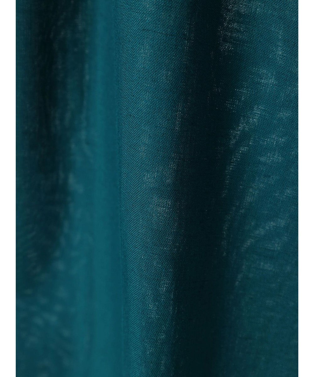 Green Parks 綿麻混ポンチョ風シャツ 