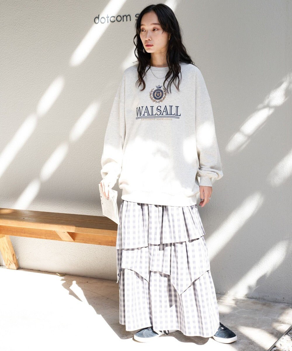 WEGO 刺繍BIGスウェット 