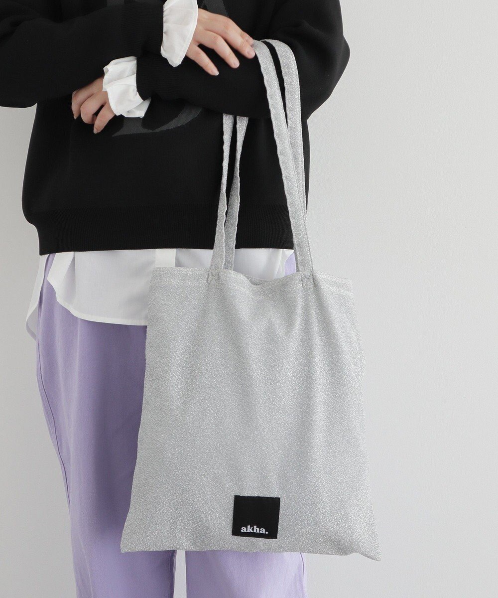 CRAFT STANDARD BOUTIQUE 【追加】akha.ラメトートバッグ 